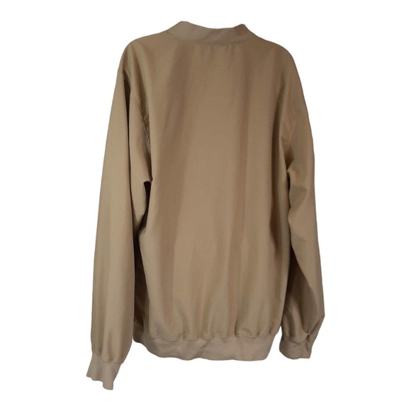 LL Bean Mens Medium Tall Golf Pullover Jacket Windstopper Weatherproof Sweater - Picture 6 of 8